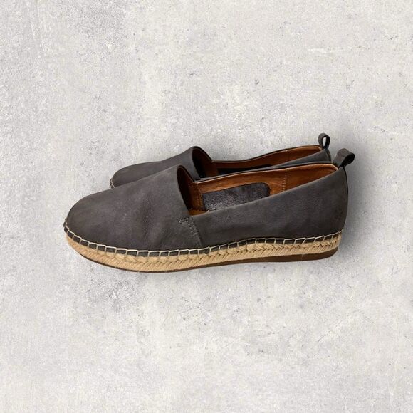 Lucky Brand | Women's Loretto Espadrilles - Blue Suede Size 7 - Picture 4 of 4